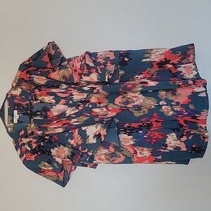Plus Colorful Boutique Blouse